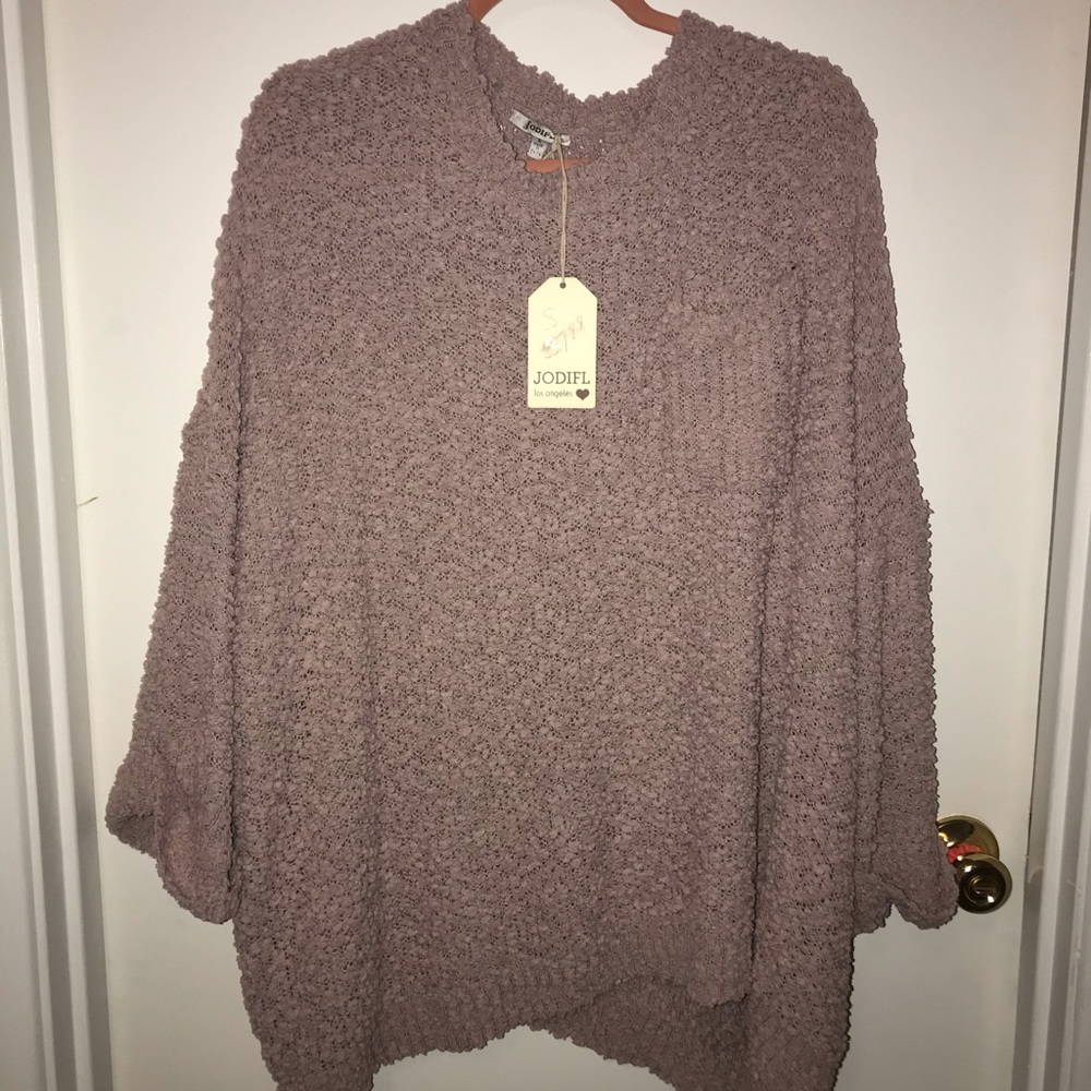Chunky Sweater; Boutique, Color:Light Mauve
